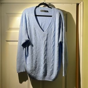 Very beautiful sky blue sweater